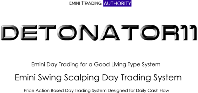 Overview of the Detonator11 Emini Day Trading System