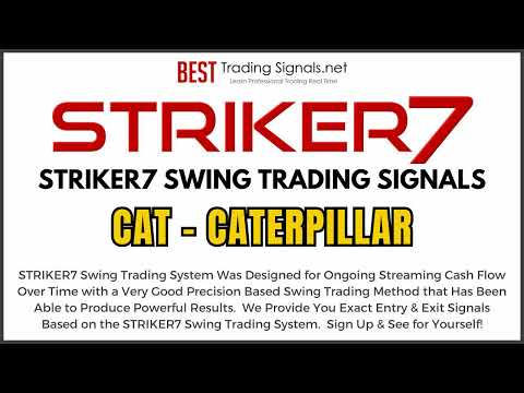 Introducing STRIKER7 Stock & Options Swing Trading Signals on CAT Caterpillar