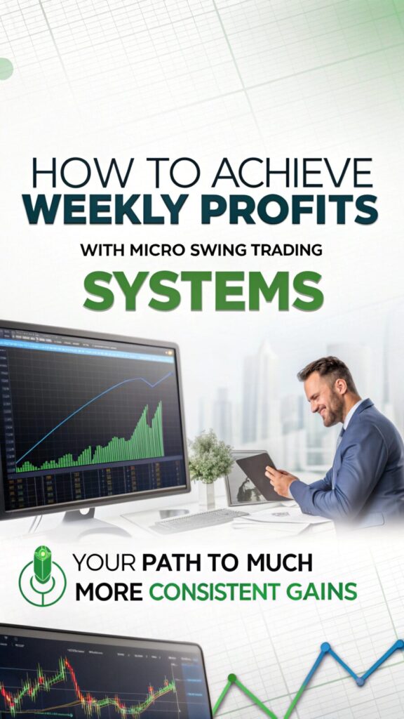 How to Achieve Weekly Profits with Micro Swing Trading Systems – Your Path to Much More Consistent Gains