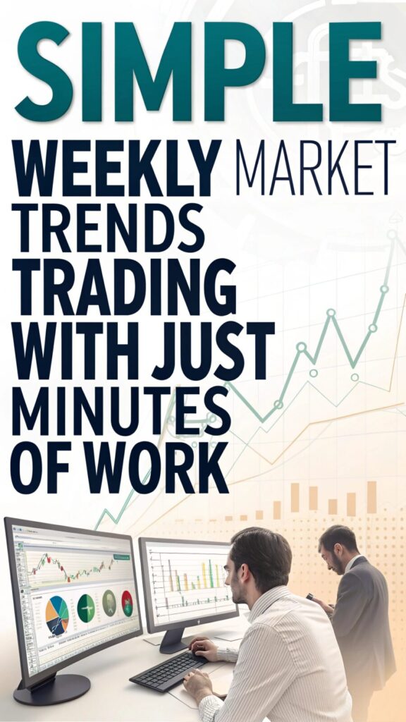 Simple Weekly Market Trends Trading with Just Minutes of Work