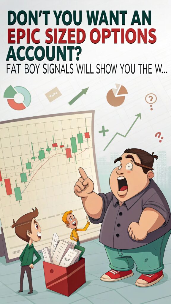 Don’t You Want an Epic Sized Options Account?  FAT BOY Signals Will Show You The Way…
