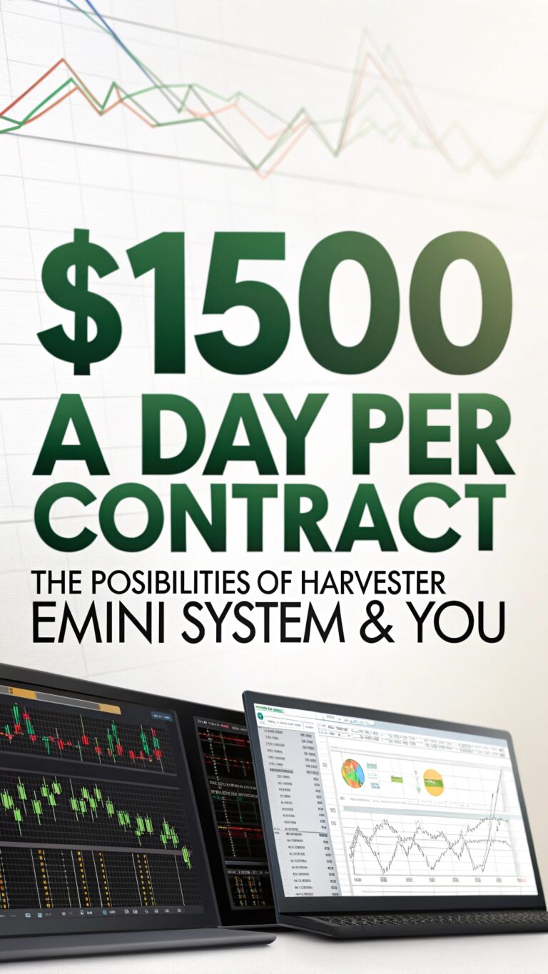 $1500 a Day Per Contract – The Possibilities of HARVESTER Emini System & You